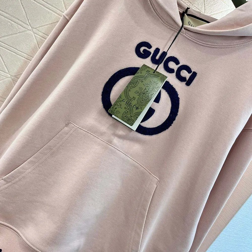 Gucci Men Cotton Jersey Sweatshirt with Embroidery 768122XJF8S5874