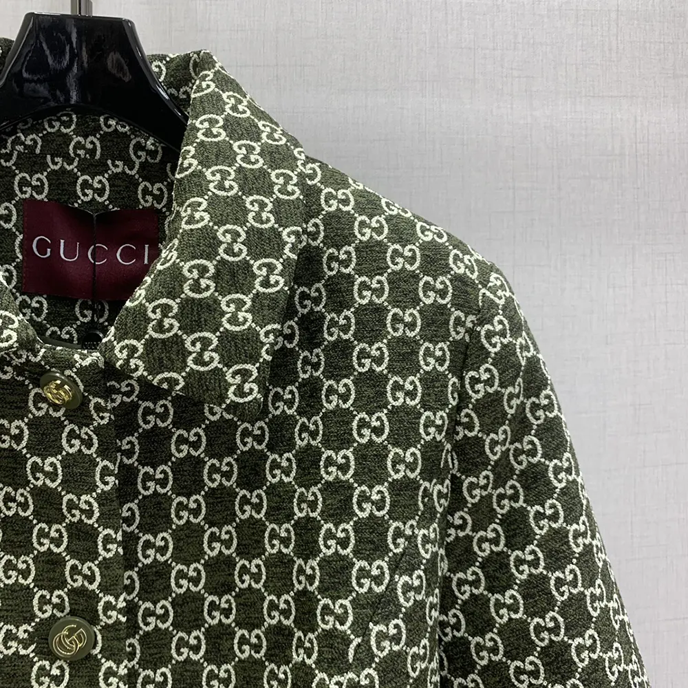 Gucci Women GG Cotton Bouclé Jacket 835539ZASUE