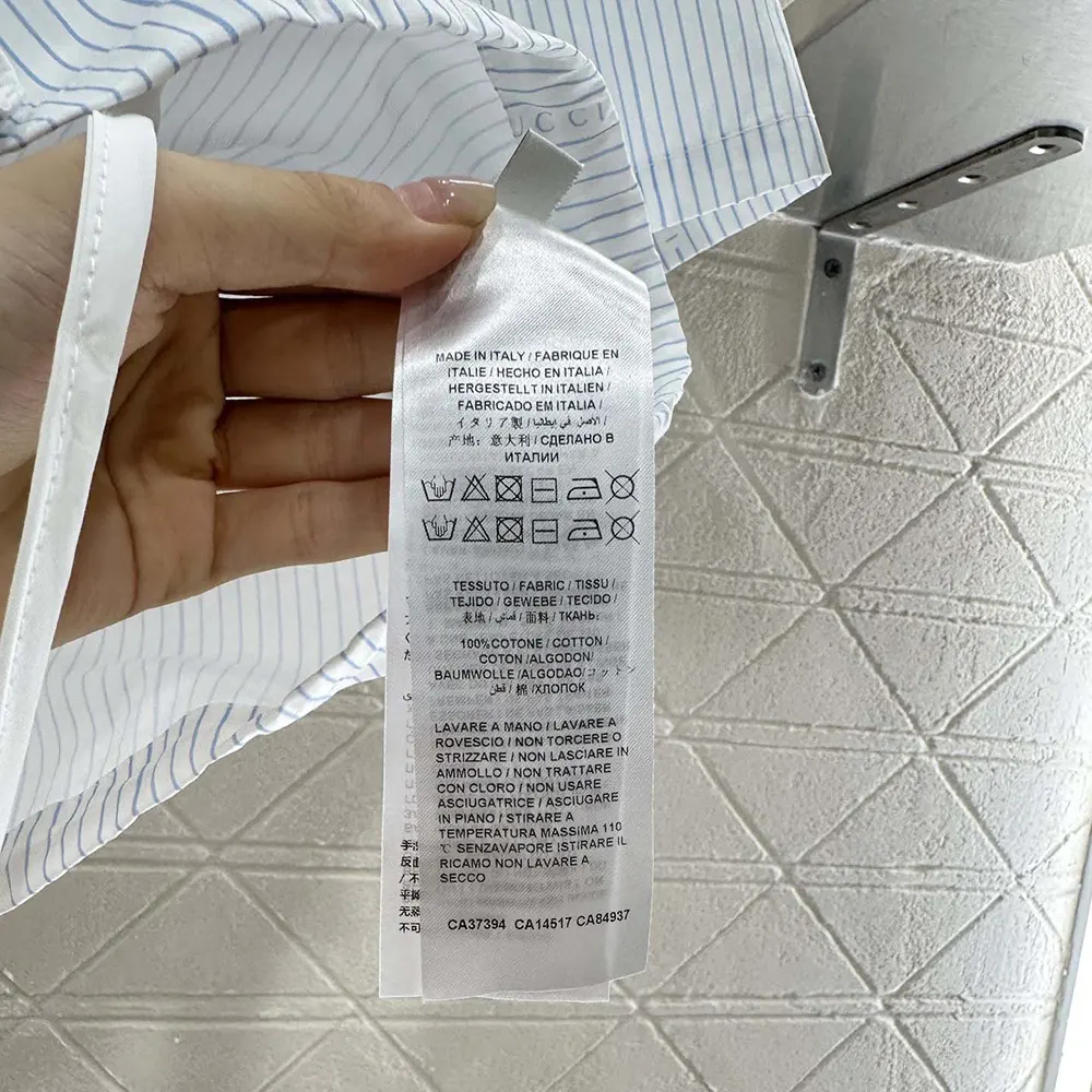 Gucci Women Cotton Fil Coupé Shirt 831862Z7ASD