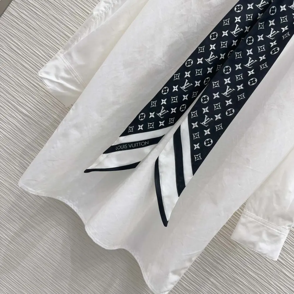 Louis Vuitton Women Monogram Scarf Shirt 1AIQN9