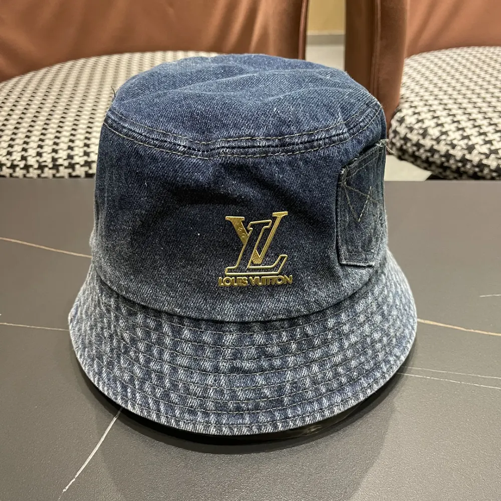 Louis Vuitton Unisex Monogram Denim Bucket Hat
