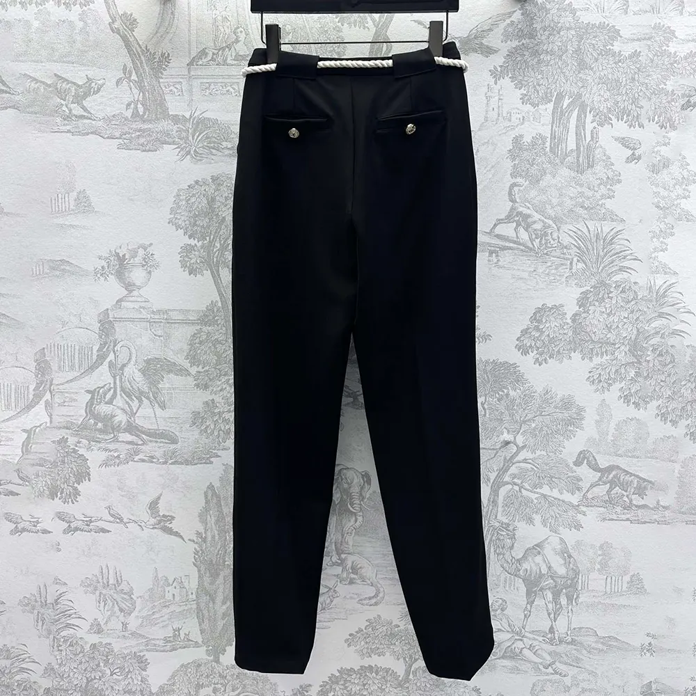 Louis Vuitton LV Women Rope Belt Tailored Pants 1AHJLZ