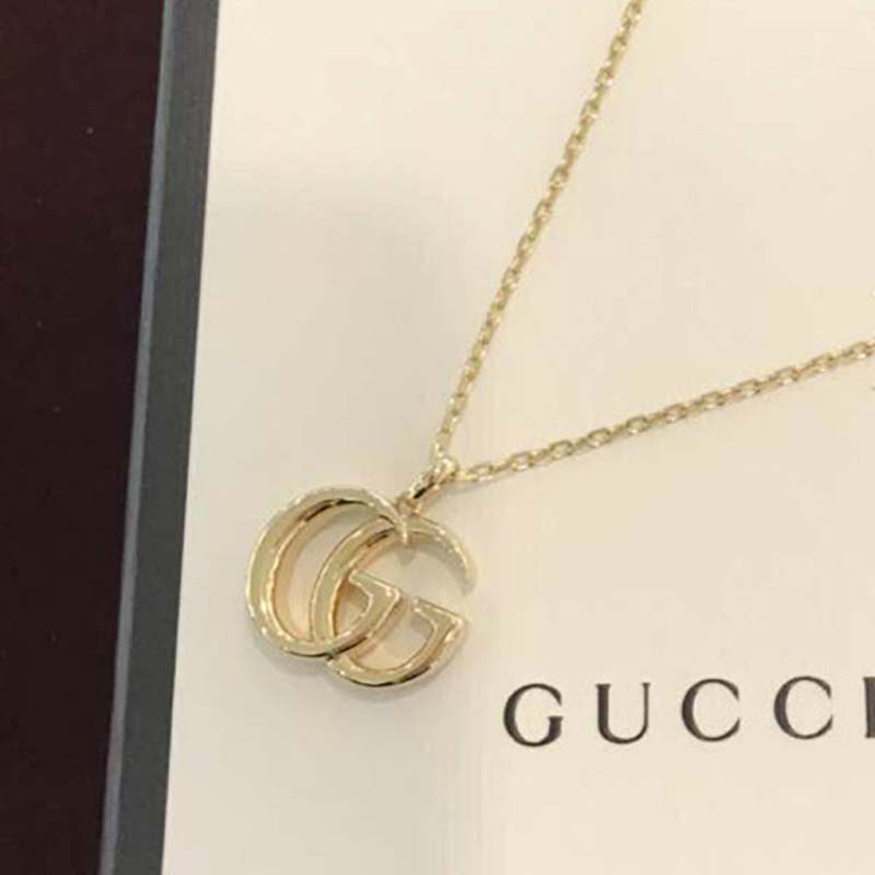 Gucci Women Double G Yellow Gold Necklace Jewelry Gold
