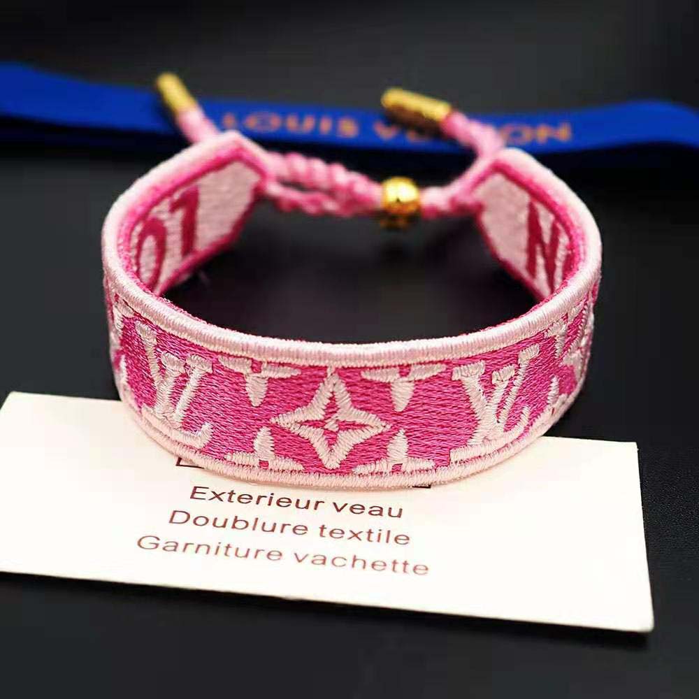 Louis Vuitton Women LV Buddy Bracelet-Pink