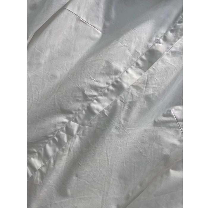 Gucci Women GG Cotton Poplin Shirt Embroidery Long Sleeves Concealed Placket