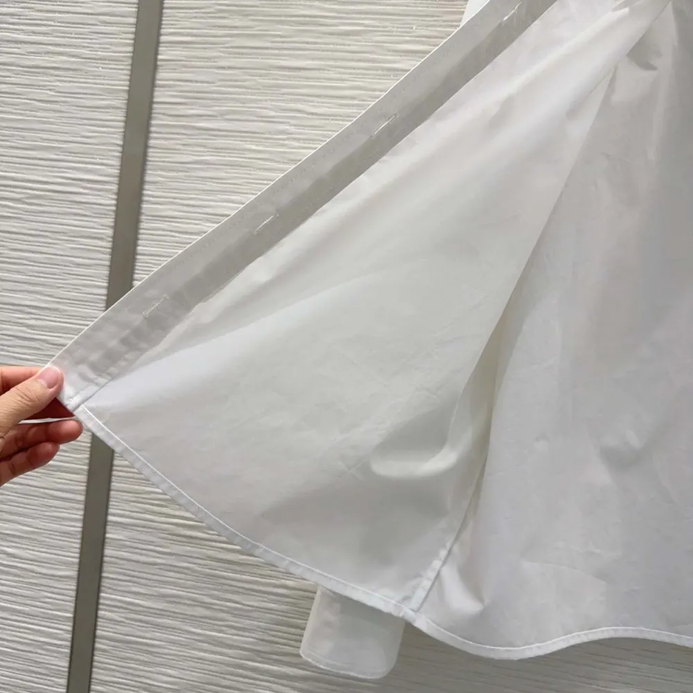 Louis Vuitton Women Ruffle Neck Shirt-White 1AIQOH