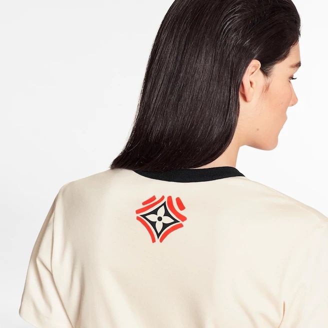 Louis Vuitton LV Women Iconic LV Crafty T-Shirt Soft Cotton Jersey