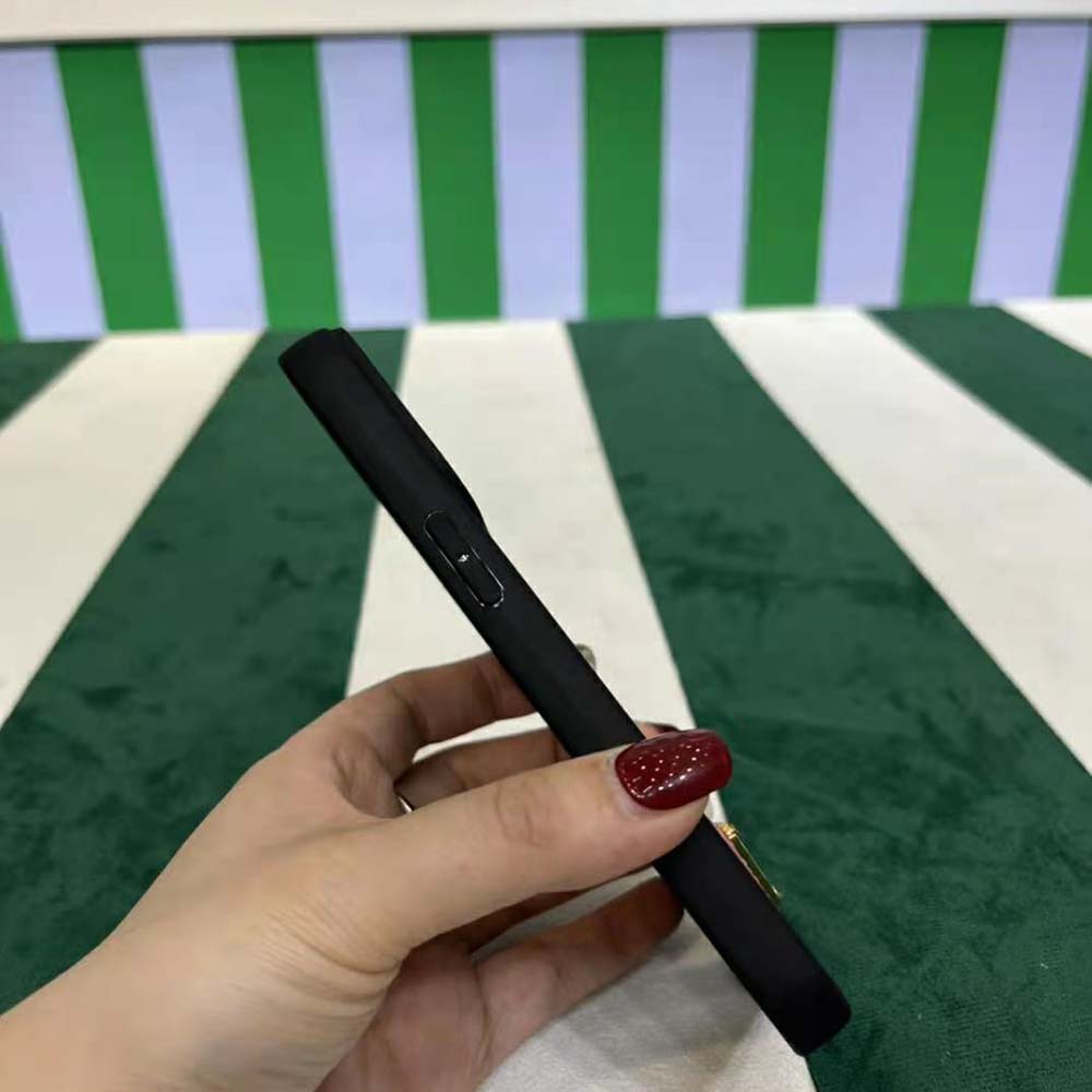 Prada Wome Saffiano Cover for IPhone 12 Mini-Pink