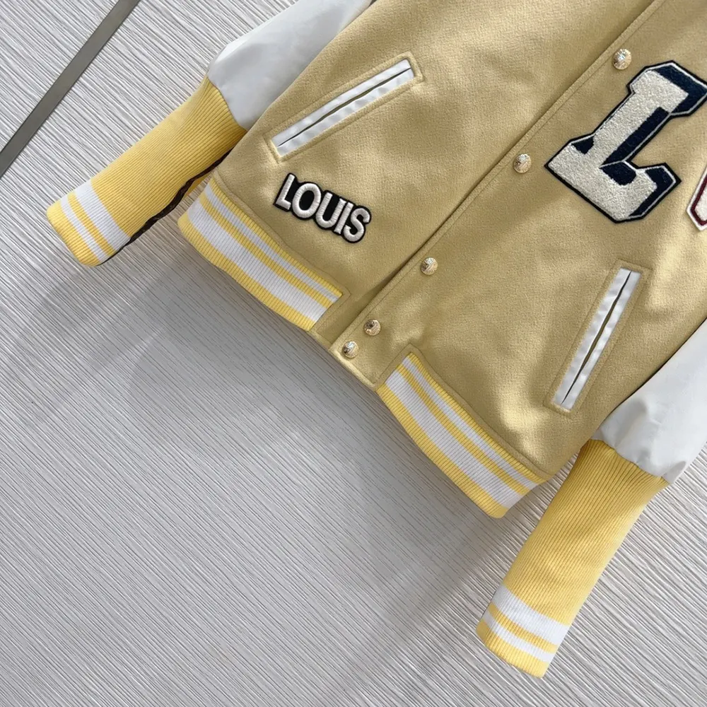 Louis Vuitton Women Signature Patch Varsity Jacket 1AFZTQ