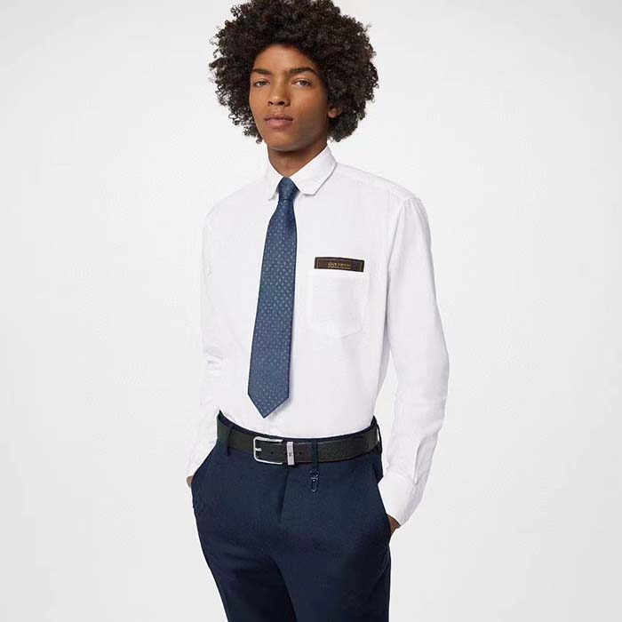 Louis Vuitton LV Unisex LV Pont Neuf 35mm Belt Taurillon Calf Leather