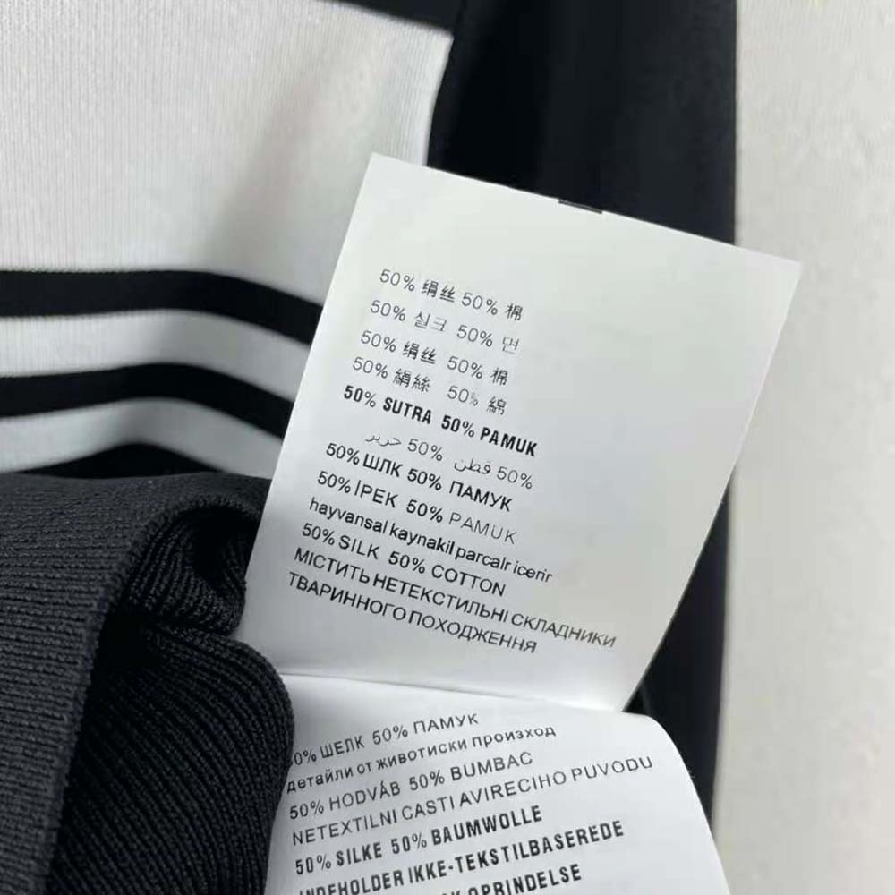 Prada Women Viscose and Cotton Turtleneck-Black