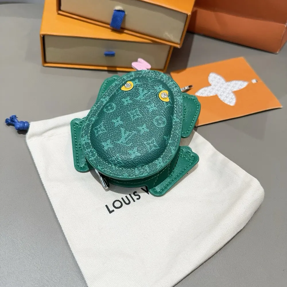 Louis Vuitton LV Women LV Frog Bag Charm-Borneo Green M02238