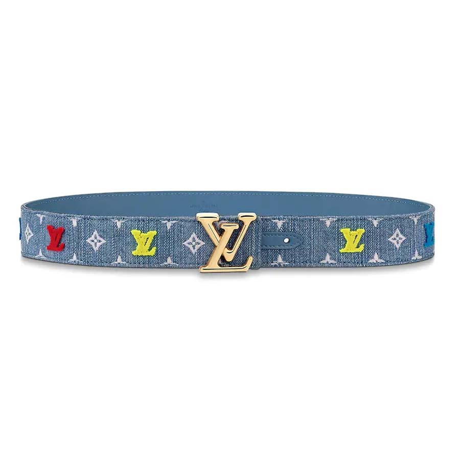 Louis Vuitton Women LV New Wave 35mm Belt in Calf leather