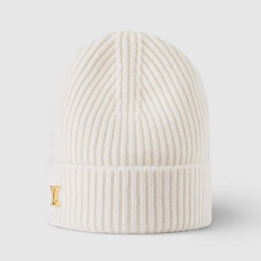 Louis Vuitton Unisex LV Spark Beanie-White M77882