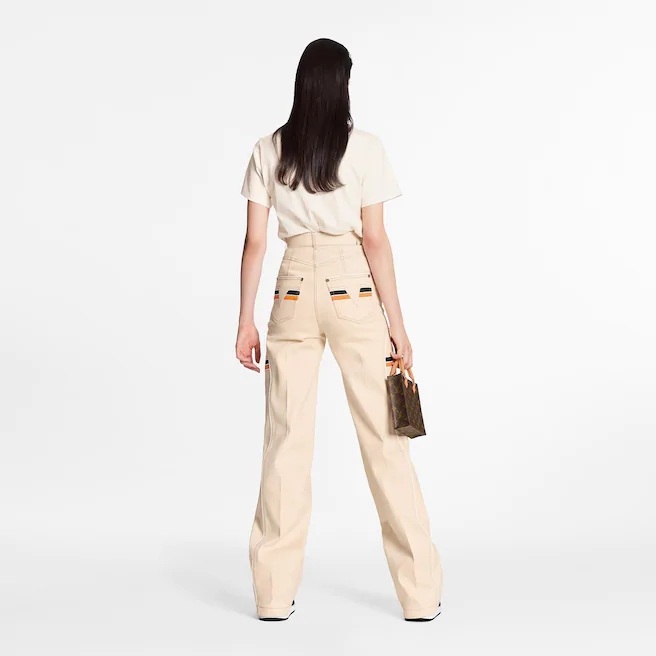 Louis Vuitton LV Women Iconic LV Crafty T-Shirt Soft Cotton Jersey