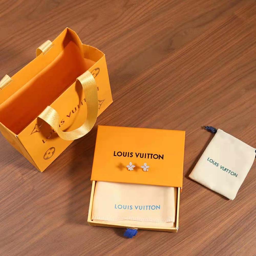 Louis Vuitton Women Idylle Blossom Stud Pink Gold and Diamonds