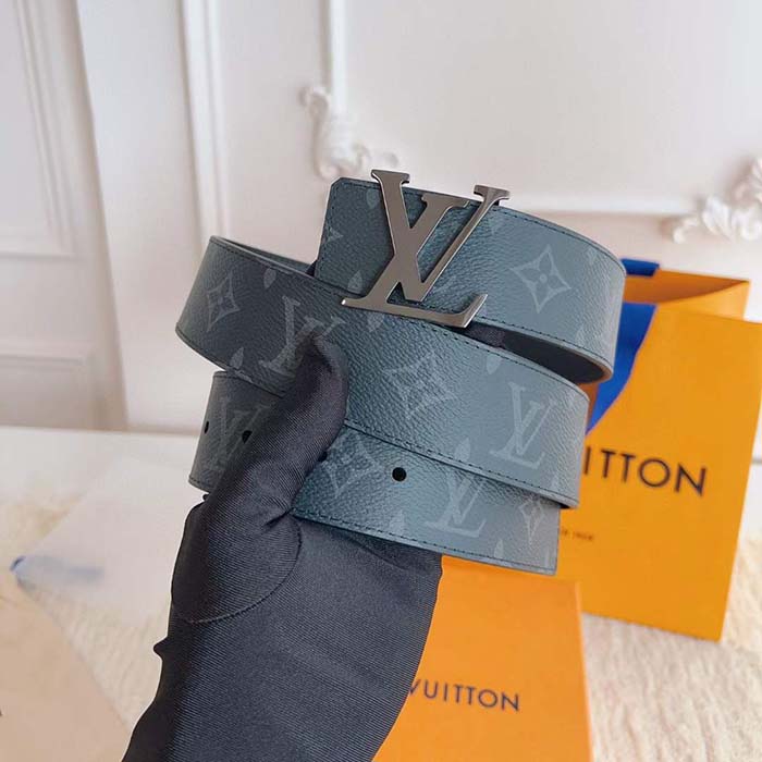 Louis Vuitton Unisex LV Initiales 40 MM Reversible Belt Monogram Canvas Calf Leather M9043U