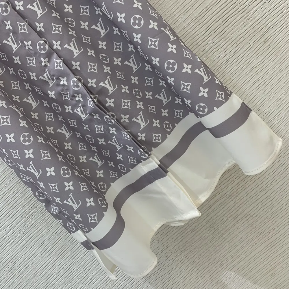 Louis Vuitton Women Monogram Foulard Shirt Dress 1AGOD5