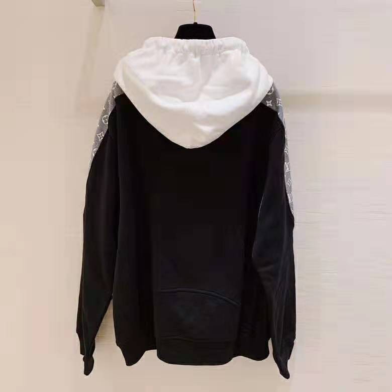 Louis Vuitton LV Women Monogram Circle Cut Hoodie in 100% Cotton-Grey