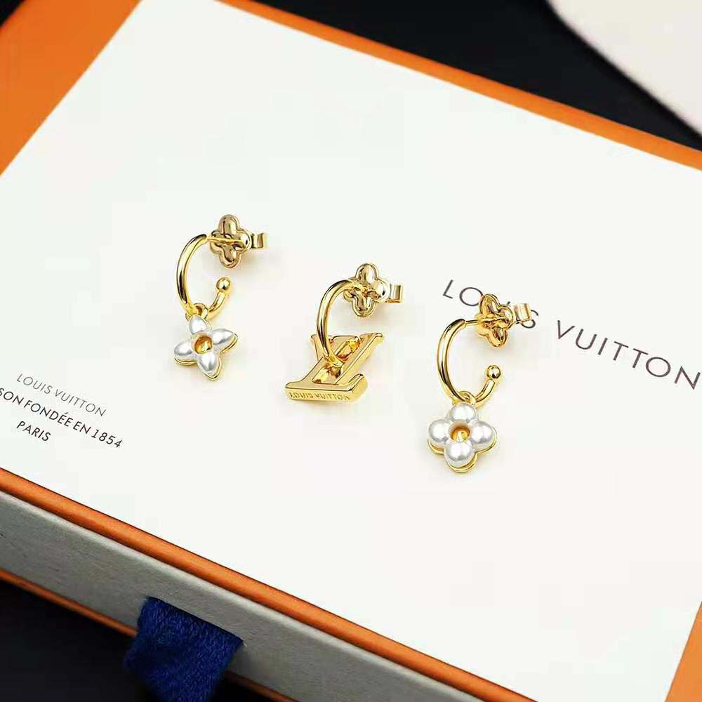 Louis Vuitton Women LV Floragram Earrings