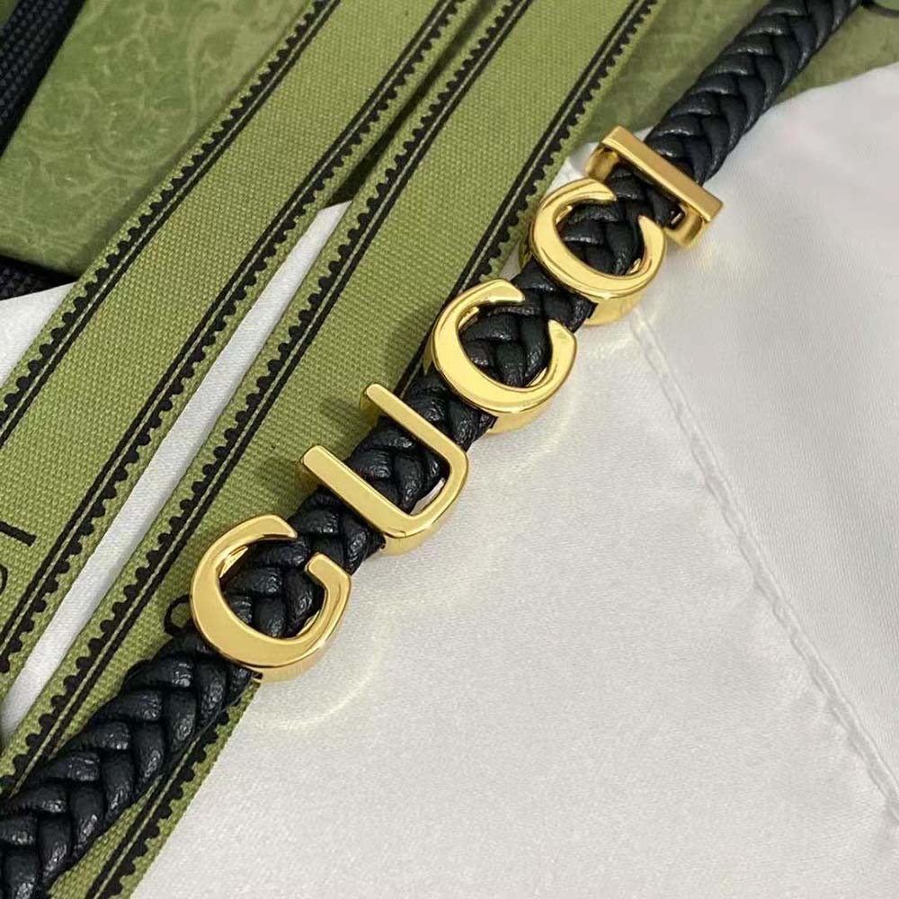 Gucci Women Leather ‘Gucci’ Bracelet