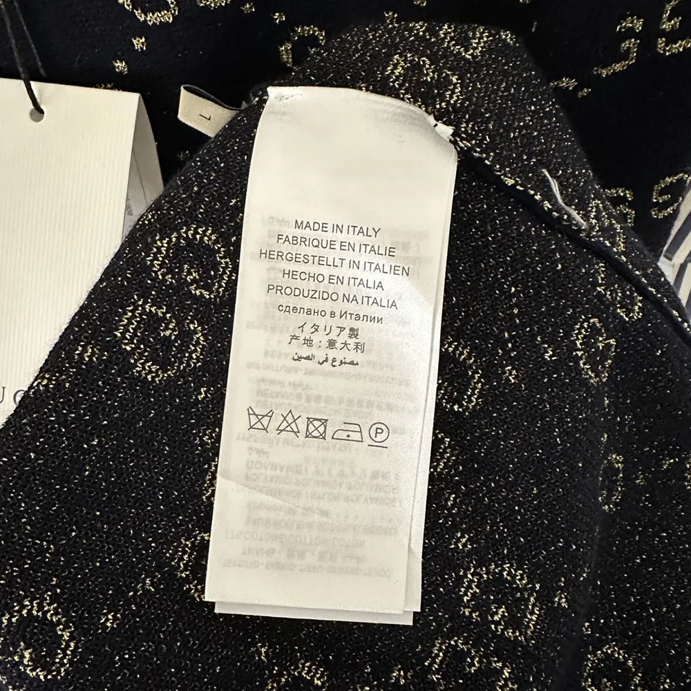 Gucci Women GG Cotton Lamé Top 526759X9W834921