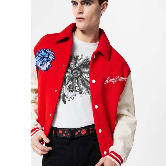 Louis Vuitton Unisex LV x YK LV Initiales 40mm Reversible Belt Painted Dots Monogram Embossed Taurillon Leather