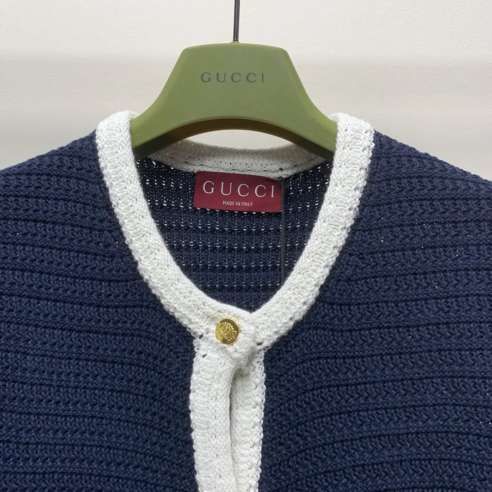 Gucci Women Fine Cotton Cardigan 819373XKEOT4144