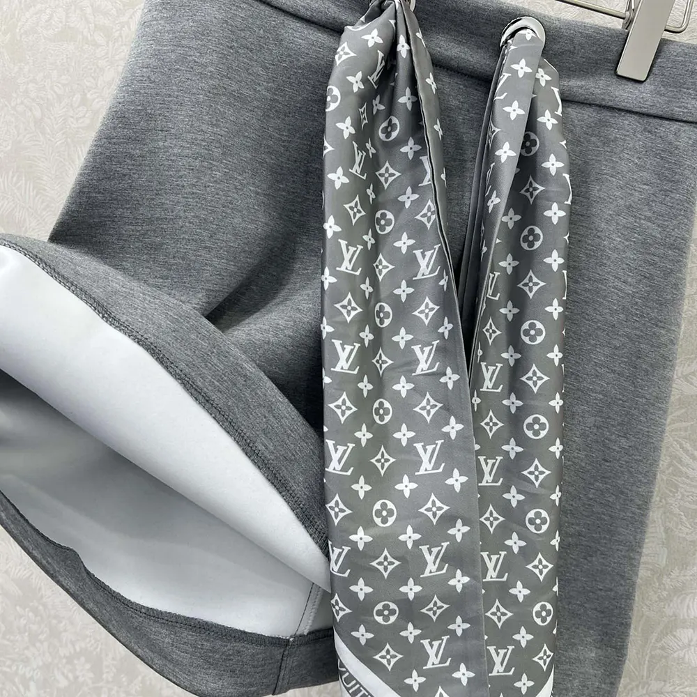 Louis Vuitton Women Monogram Scarf Mini Skirt 1AIR68