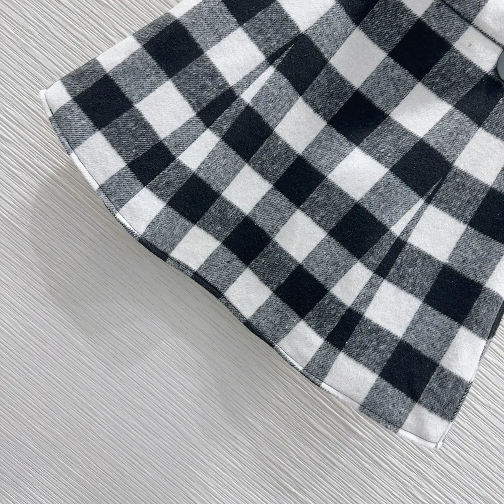 Louis Vuitton Women Check Flared Skirt 1AIQP1