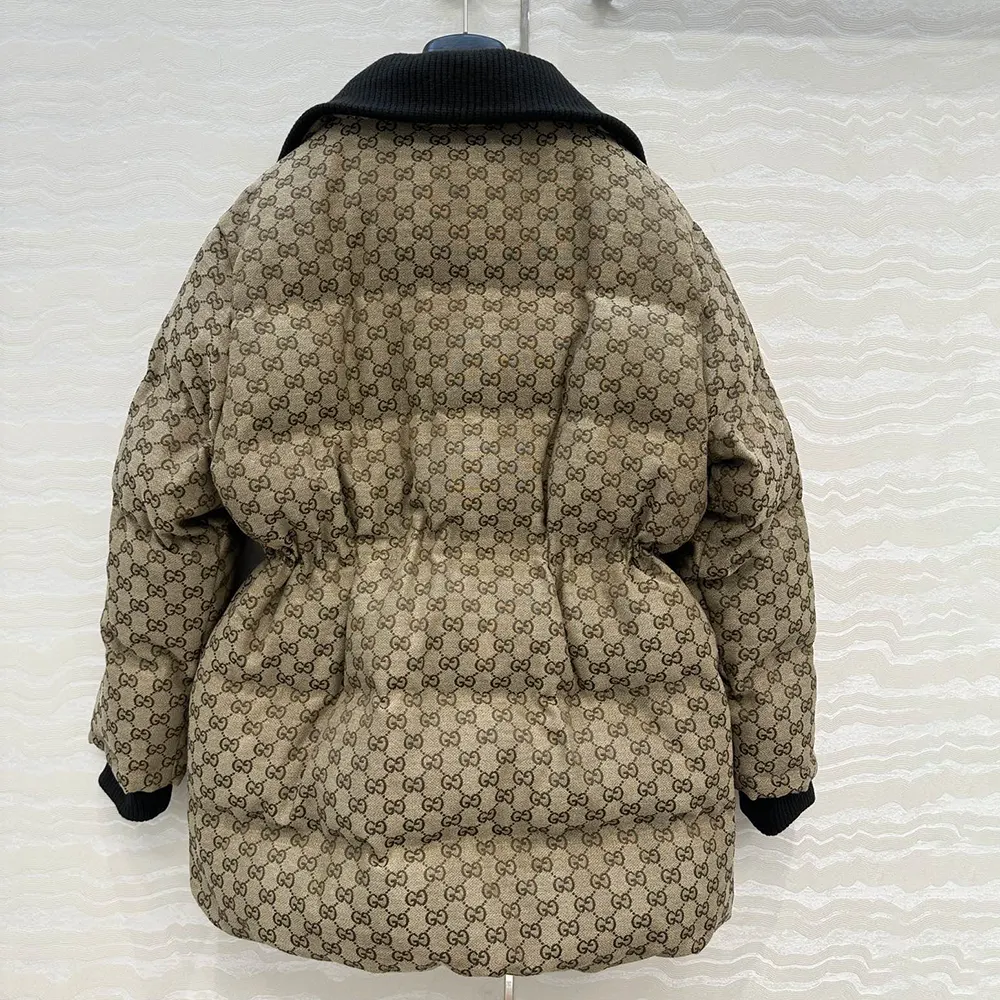 Gucci Women GG Canvas Puffer Jacket 835412ZAF4S2580