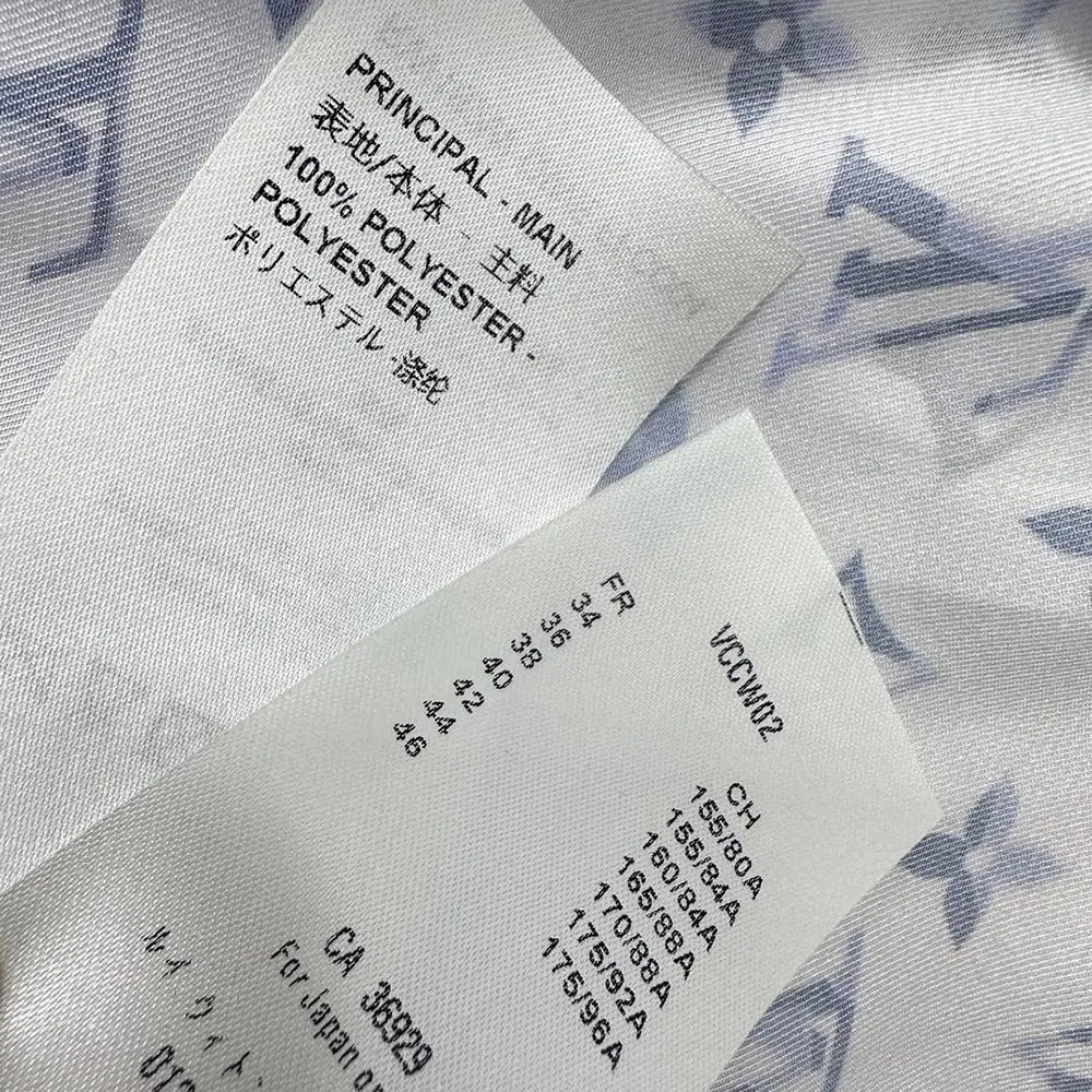 Louis Vuitton LV Women Aquarelle Monogram Silk Shirt 1AHGW8