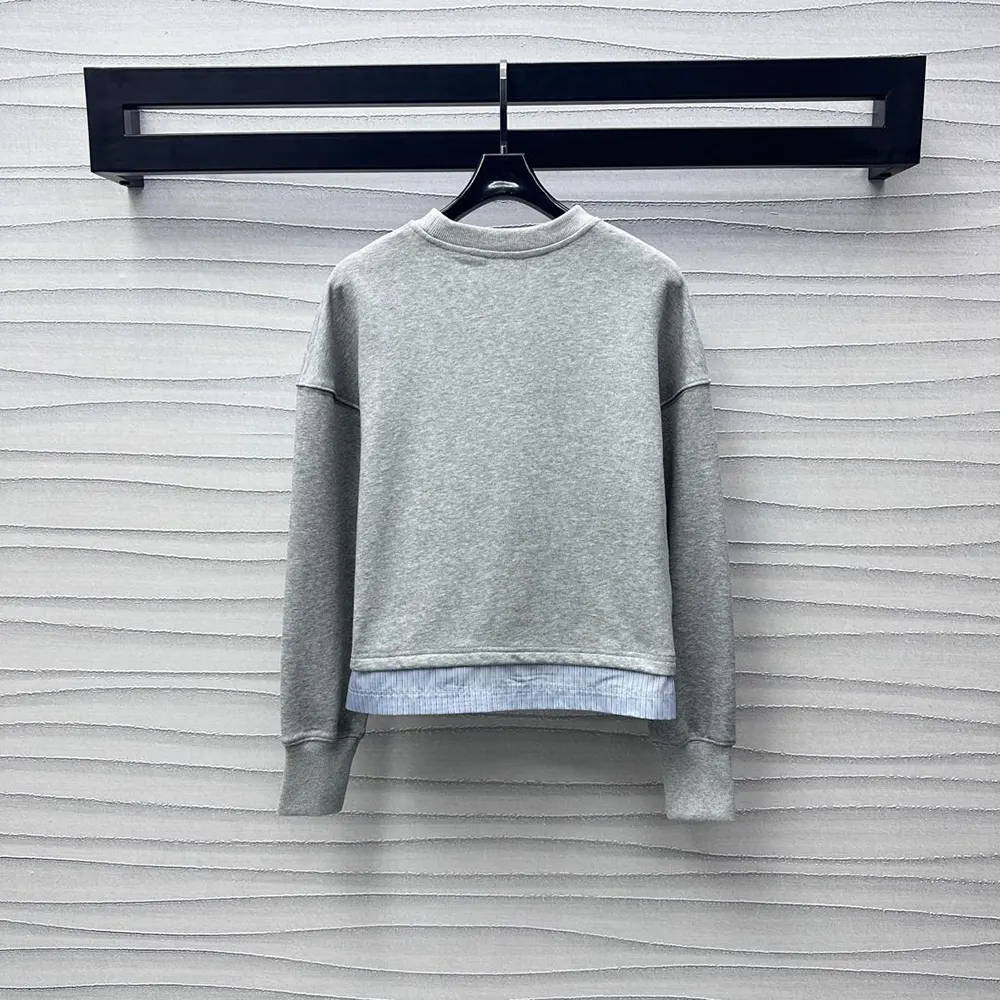 Gucci Men Cotton Jersey Sweatshirt with Embroidery 837933