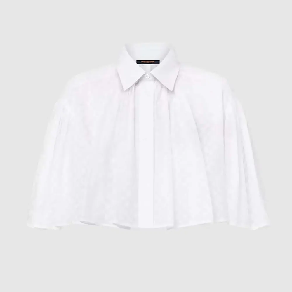 Louis Vuitton Women Monogram Fil Coupé Cape Blouse 1AFSAM