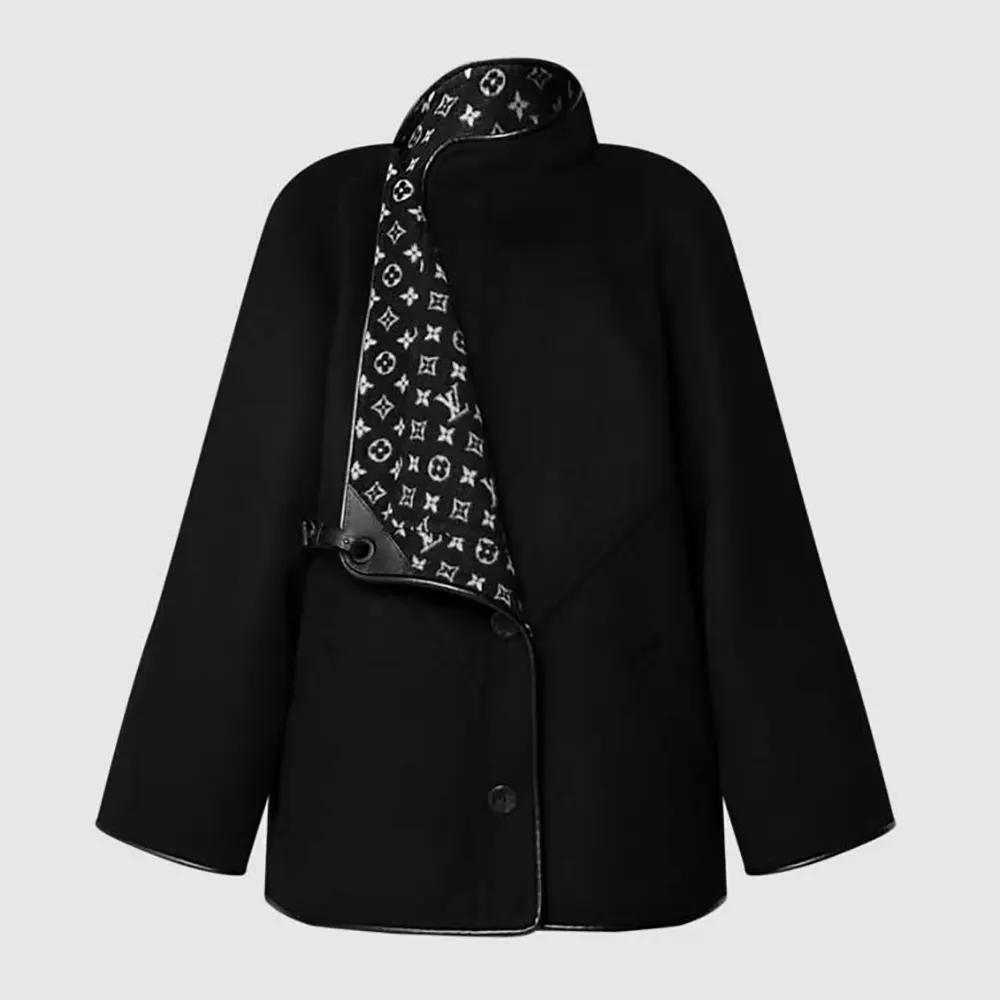 Louis Vuitton Women Double Face Clip Front Coat 1AIPNO