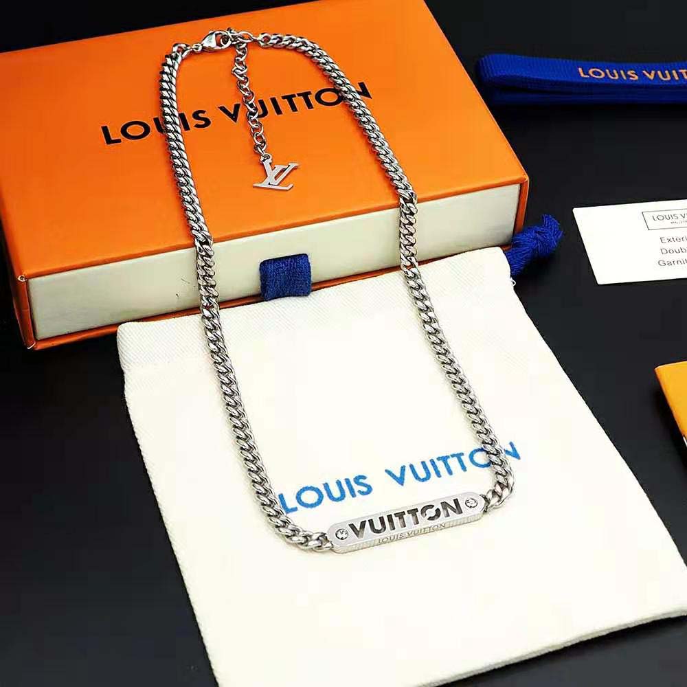 Louis Vuitton Unisex LV ID Necklace