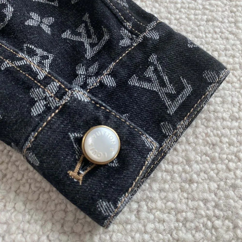 Louis Vuitton Women Monogram Jacquard Denim Jacket 1AFWWV