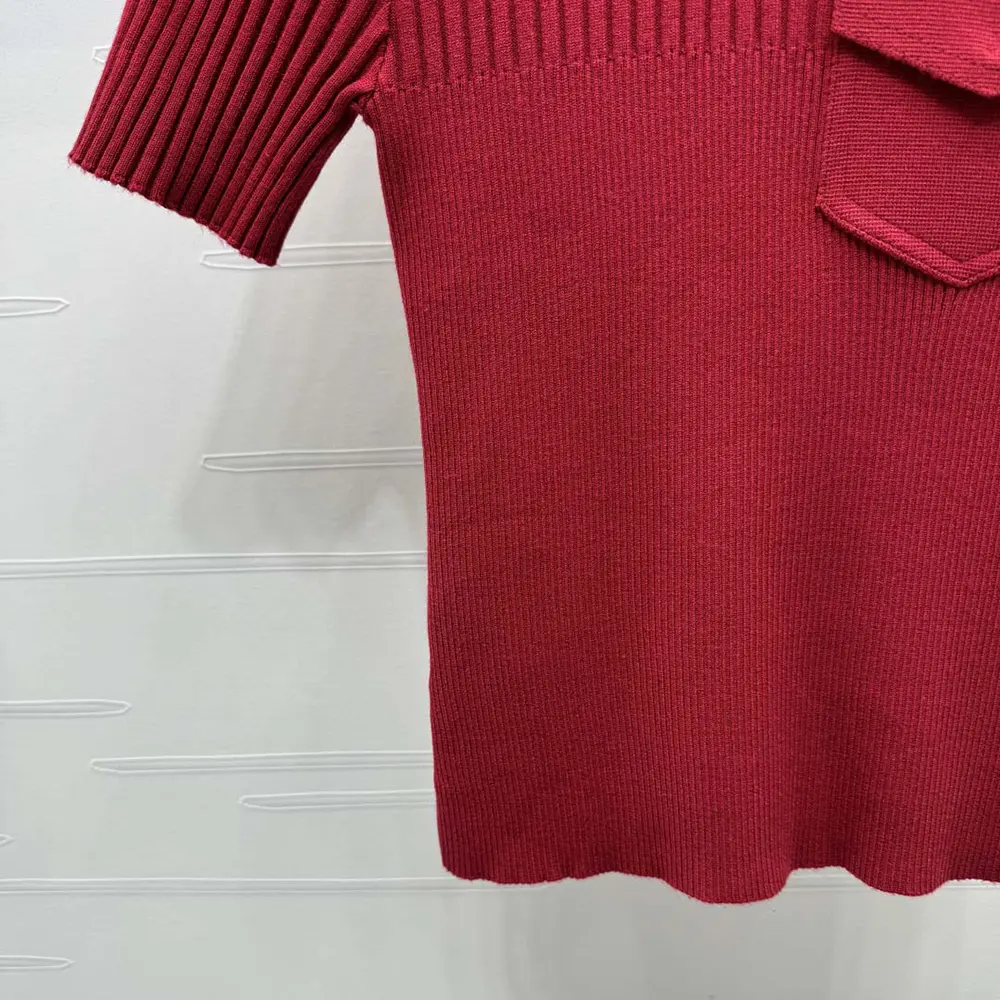 Gucci Women Rib Fabric Top with Intarsia 829857XKEV26320