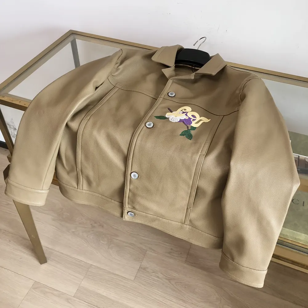 Louis Vuitton LV Women Embroidered Leather Blouson 1AFQO6