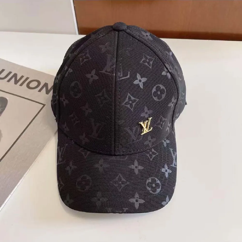 Louis Vuitton Unisex LV Shadow Cap Cotton Embroidered LV Fall Signature