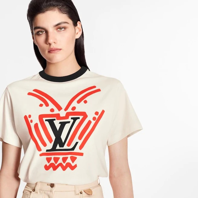 Louis Vuitton LV Women Iconic LV Crafty T-Shirt Soft Cotton Jersey