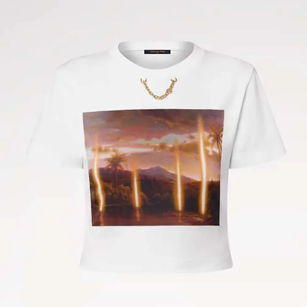 Louis Vuitton LV Women Louis Vuitton x Laurent Grasso Print T-Shirt