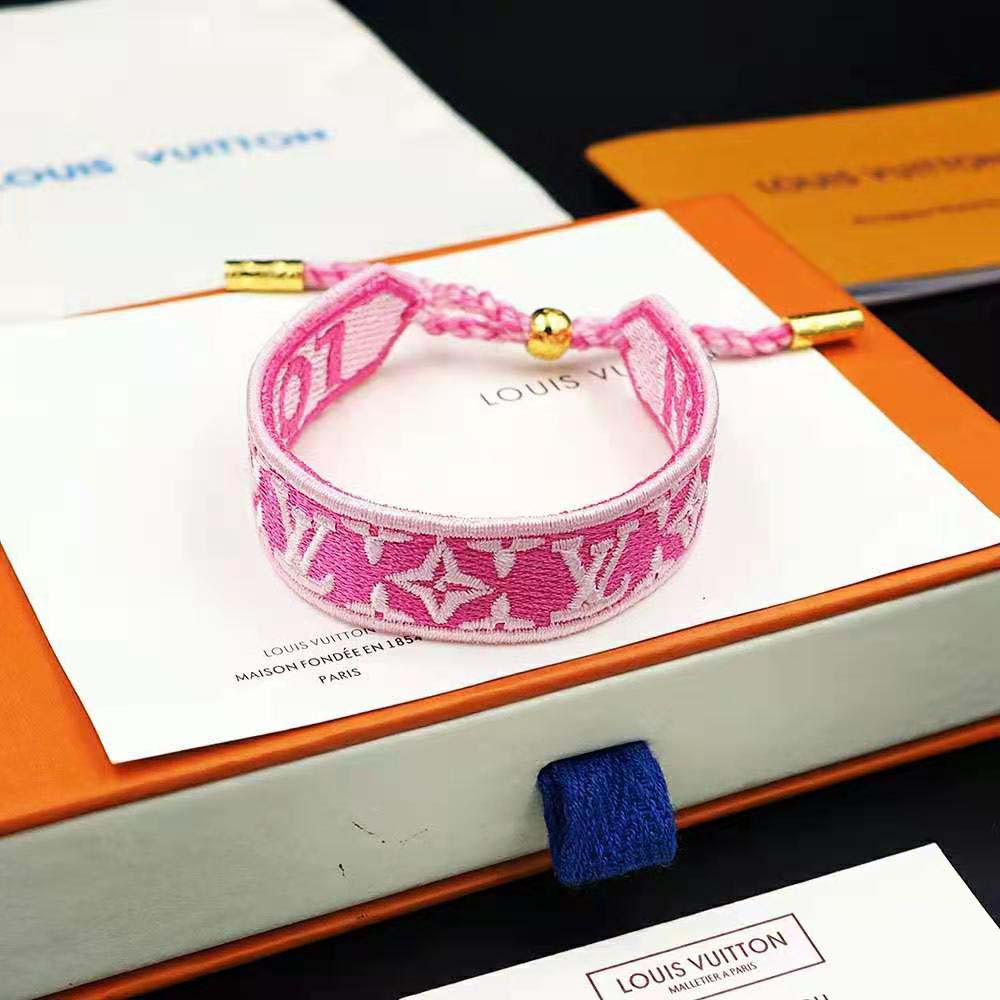 Louis Vuitton Women LV Buddy Bracelet-Pink