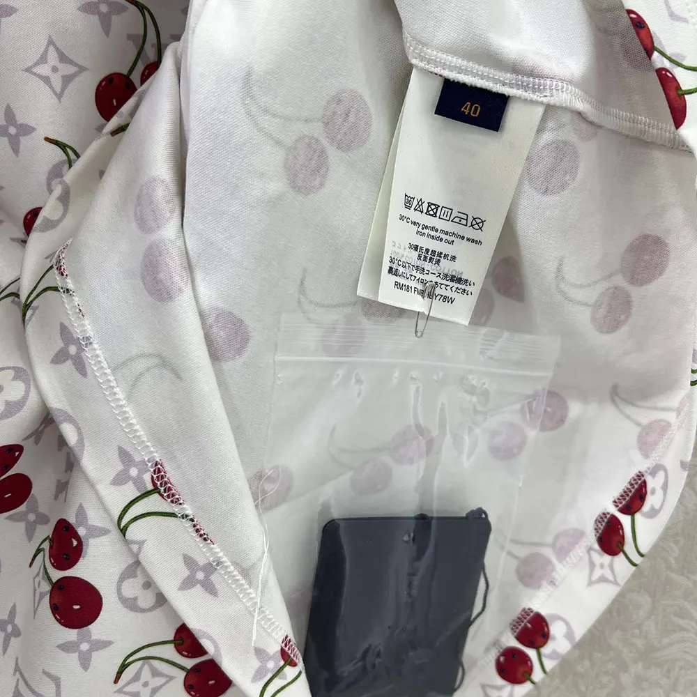 Louis Vuitton Women LV x TM Cherry T-Shirt 1AHJJ8