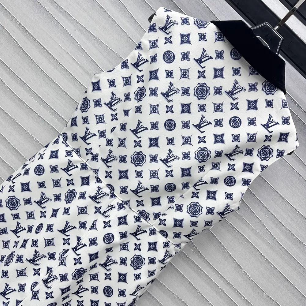 Louis Vuitton Women Monogram Fitted Dress 1AGPUJ