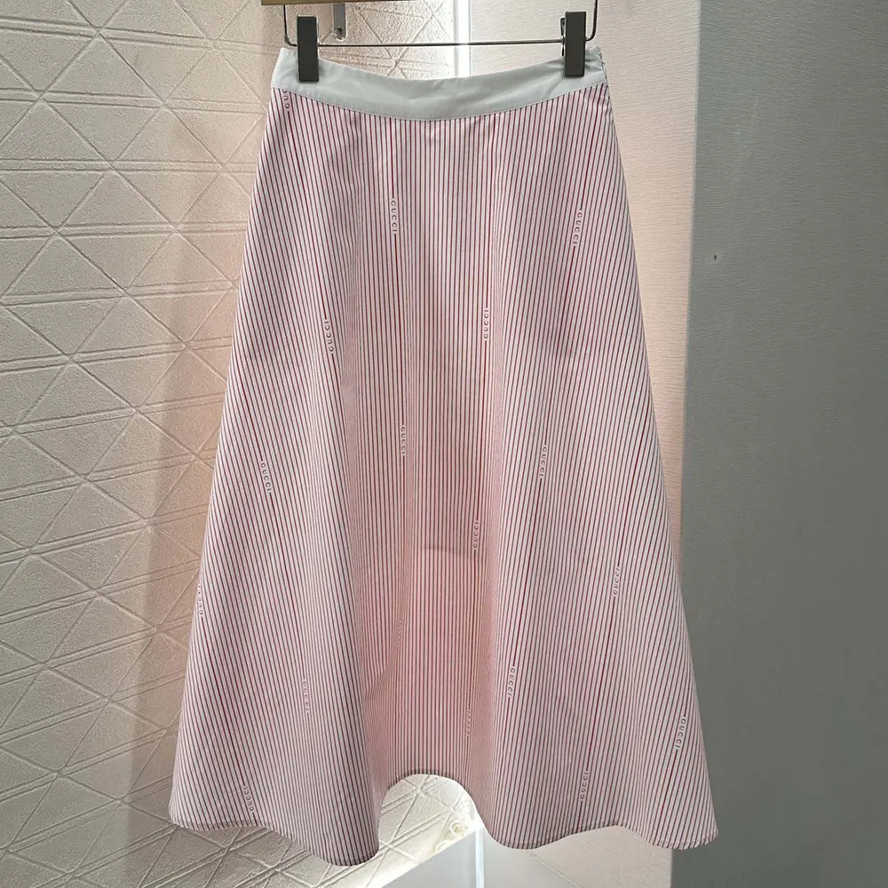 Gucci Women Cotton Fil Coupé Skirt 826610ZAS7C