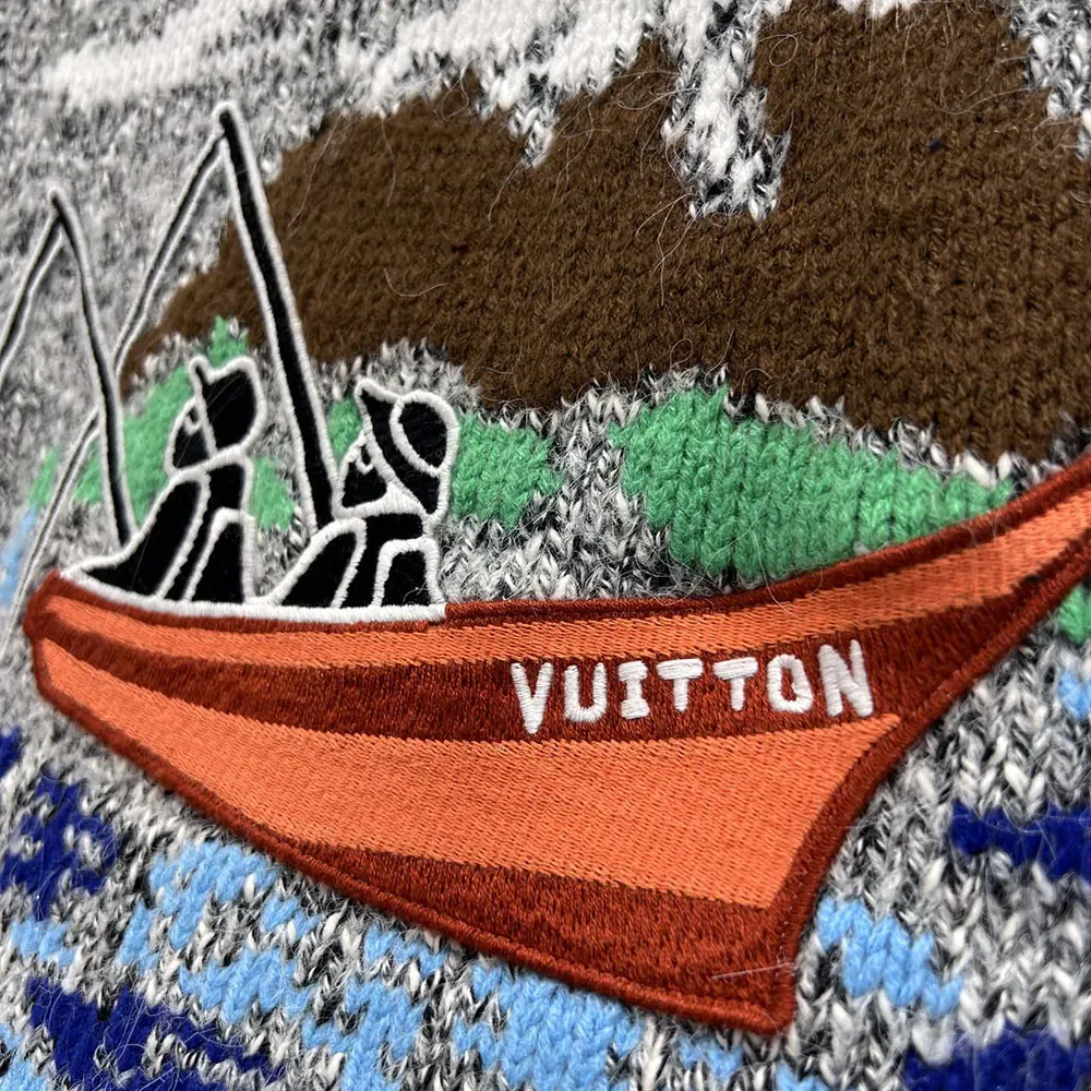 Louis Vuitton Women Zippered Knitted Blouson 1AIMD0