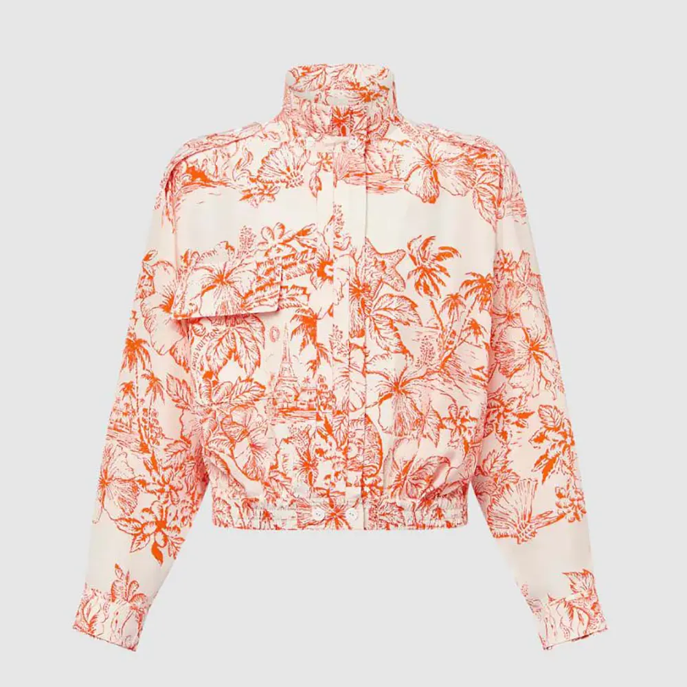 Louis Vuitton Women Tropical Floral Jacket 1AFT02