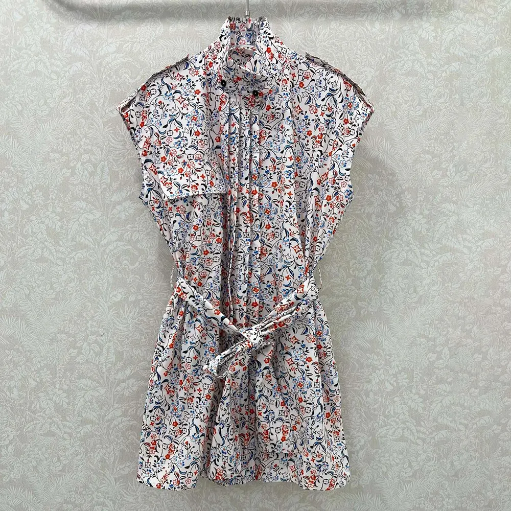Louis Vuitton LV Women Monogram Bloom Belted Dress 1AHHZQ