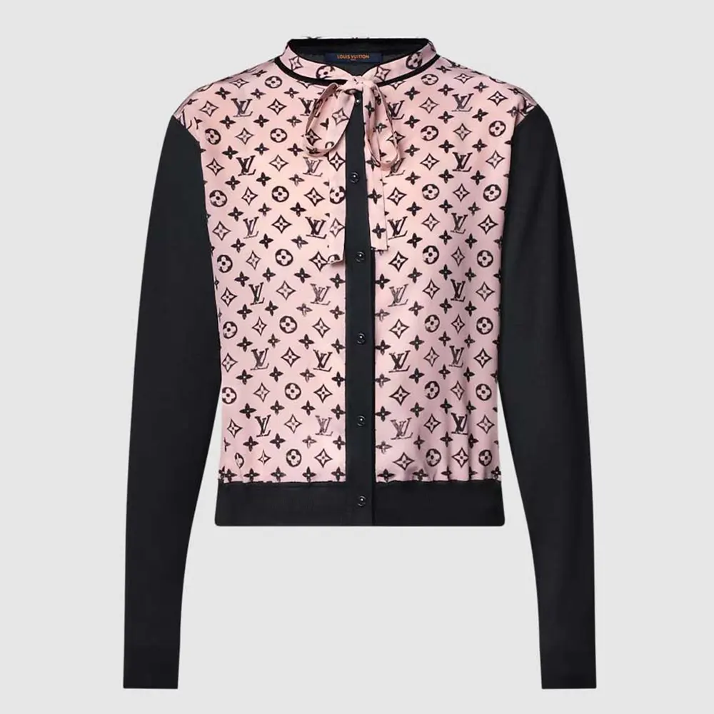 Louis Vuitton Women Monogram Front Cardigan 1AIATT
